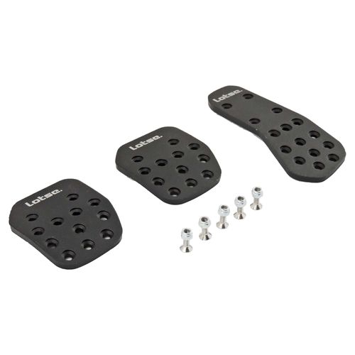 Pedaleira Hard Lotse Automobilismo Preto Texturizada - No Estado