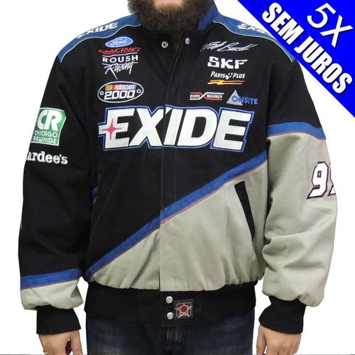 Jaqueta Nascar Jeff Burton - Em tecido - Tamanho G - Sem uso, excelente estado.