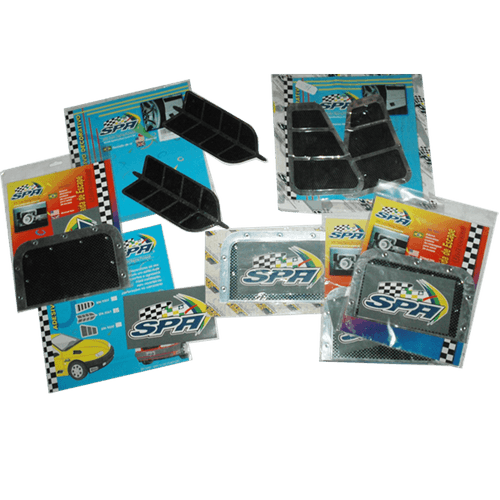 Adesivos de Tuning marca SPA que simulam entrada/saída de ar - Lote com 1 kit