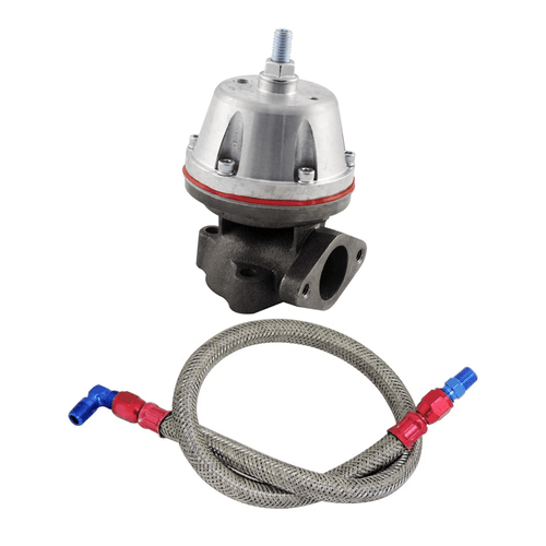 WASTEGATE MCSL SR2 BOOSTER - CARGA MÉDIA - 0,8 A 1,6BAR + KIT DE MANGUEIRAS DE CIRCULAÇÃO DE AR