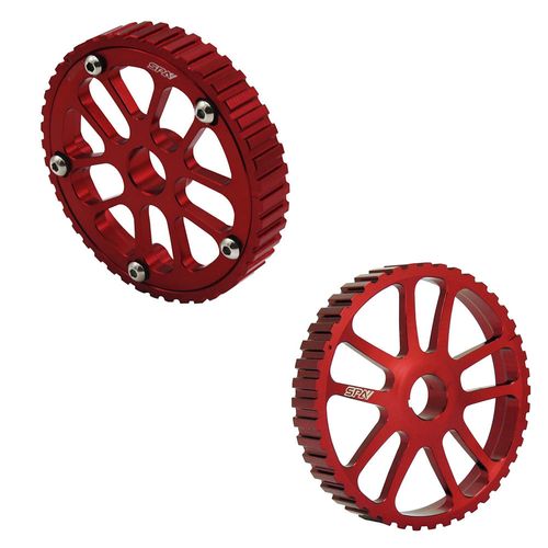 Polia do comando de válvulas regulável + Polia auxiliar (fixa) VW AP 8V modelo Yankee