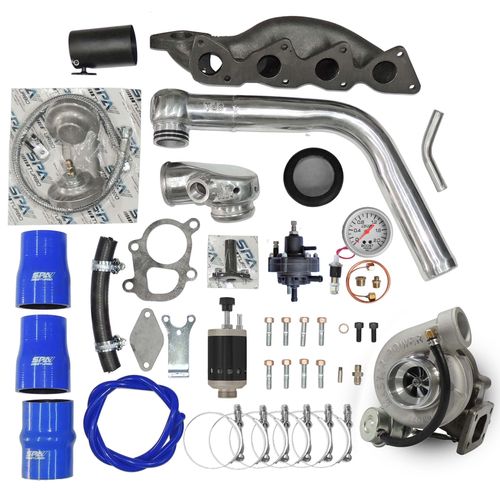 Kit Turbo VW 1.6 8V EA 111 família Gol G5 /Fox / Polo + Turbina Master Power .48 T25