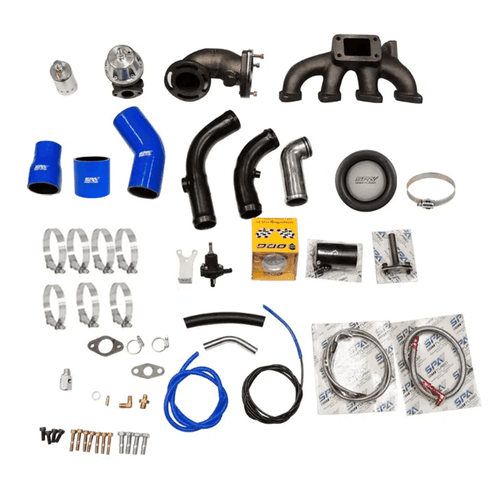 Kit turbo GM Monza / Kadett / Ipanema 1.8 / 2.0 8V Multiponto - Padrão T3 - SEM TURBINA