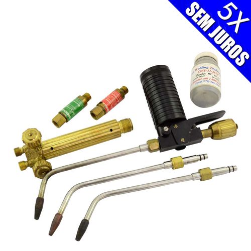 Kit importado de solda por aspersão (aspersão térmica) - Pouco uso, excelente estado