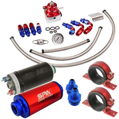 Bomba de Combustível 14BAR + Kit Dosador de Combustível 6AN