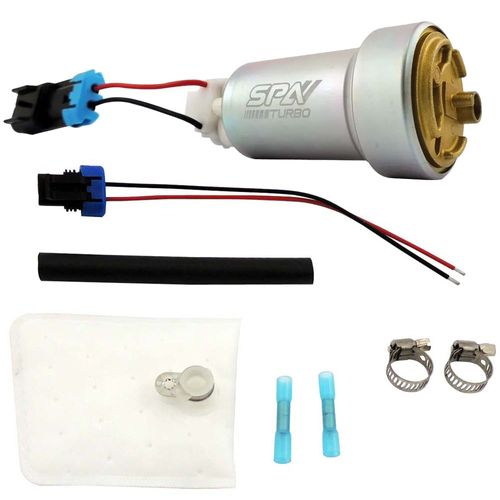 Bomba elétrica de combustível interna SPA 440l/h com kit de instalação completo