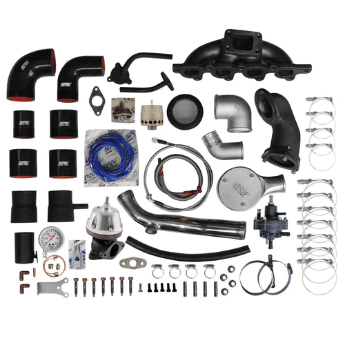 KIT TURBO PARA FORD ESCORT MOTOR ZETEC 1.8 / 2.0 16V - PADRÃO T3 - SEM TURBINA