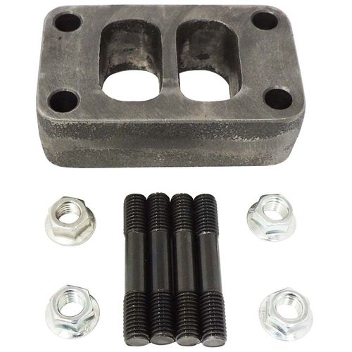 Flange espaçadora T3 pulsativa 33,5mm com porcas e prisioneiros