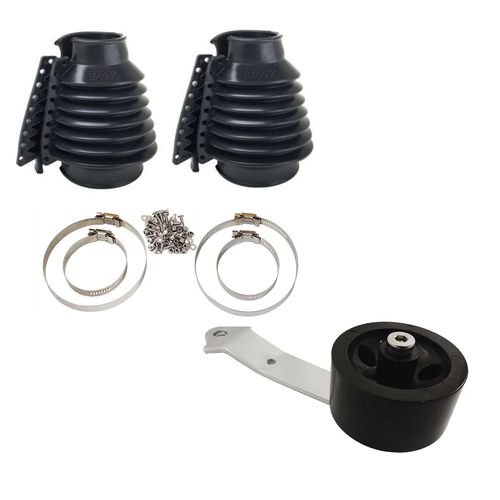 Coifa de Câmbio em Silicone (Par) + Pedal de Acelerador Roller para Fusca e Derivados