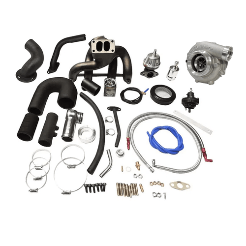 Kit Turbo VW AP 8V multiponto Gol (Bola, G3, G4) pulsativo no farol coletor TMW14B + Turbina