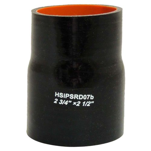 Mangueira de pressurização de silicone SPA reta com redução 2 3/4" x 2 1/2" x 100mm