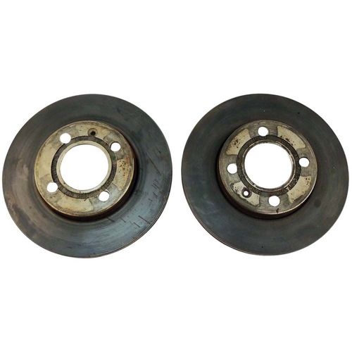 Par de discos de Freio Dianteiro Ventilados (Sem Cubo) Ford / VW / Audi / Seat - Pouco uso.