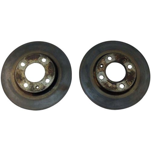 Par de discos de Freio Dianteiro Ventilados (Sem Cubo) Ford / VW / Audi / Seat - Pouco uso.