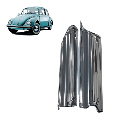 Polainas Bate Pé Fusca Inox Coluna Porta 1959 Ate 1996