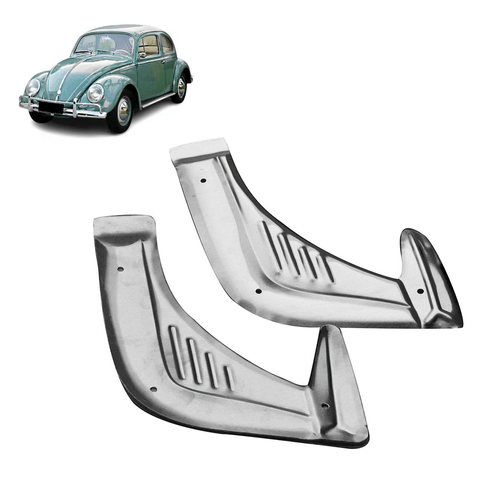 Par Acabamento Forracao Porta Fusca 59 A 77 Estreito Cromado