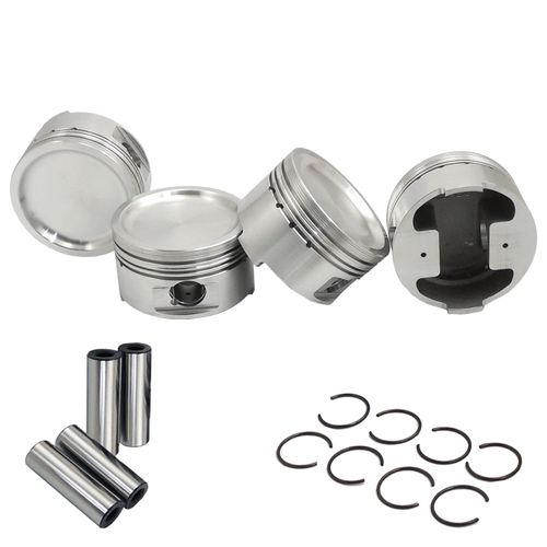 Pistão forjado para VW AP 2.0 turbo - SPA linha Super A com pinos 63,45x20mm e travas (jogo com 4 unidades) Copy