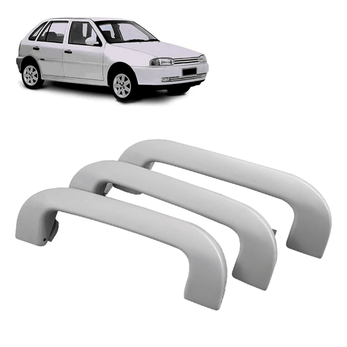 Kit 3 Alça Teto Pqp Gol Voyage Saveiro Parati Fox 5Z0857607