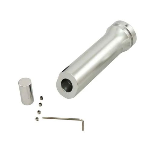 Kit manopla de câmbio + manopla de freio de mão em alumínio billet Copy