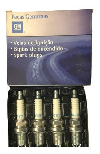 Jogo De Velas Gm 93384787 Vectra 2.4 16v Referente A Bkr7ekc