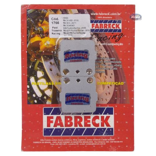 Pastilha de Freio Dianteira Fourtrax 300/400/420/450/650 Fabreck