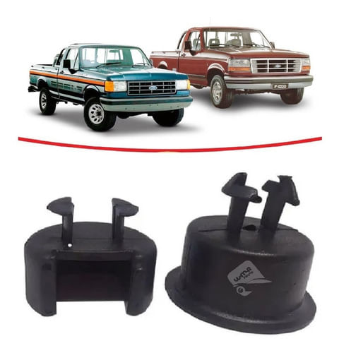 Kit Bucha Reparo Dobradiça Tampa Traseira F1000 1992-1998