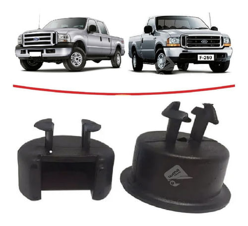 Kit Bucha Reparo Dobradiça Tampa Traseira F250 1999-2011