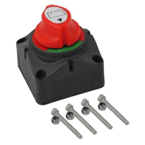 Chave Geral Seletora Náutica Para Até 2 Baterias 200A 12v / 24v - Reembalado