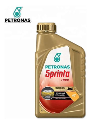 Óleo Petronas Sprinta 10w40 Sintético Moto 4t Jaso Ma2 1 L