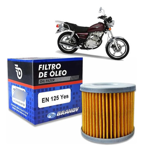 Filtro De Oleo Yes125 Katana125 Burgman125 Intruder125