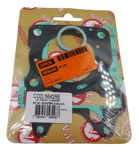 Jogo De Junta Kit A Honda Sh150 Sh 150 (valflex)