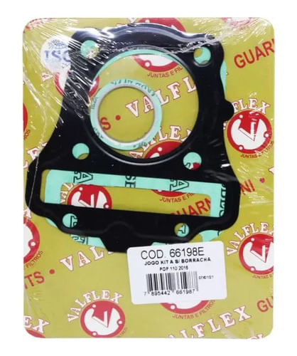 Jogo De Junta Kit A Honda Pop110 Biz110 Pop 110 (valflex)