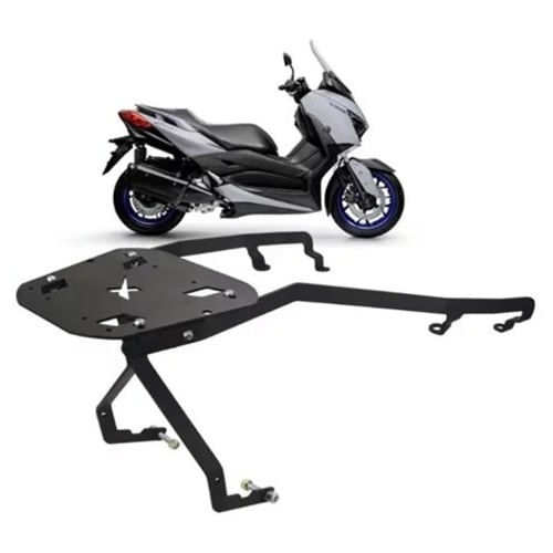 Suporte Baú Bagageiro Preto Yamaha Xmax250