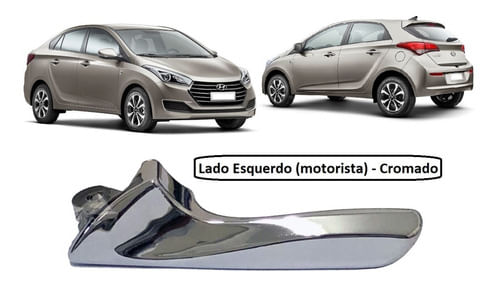 Gatilho Da Maçaneta Interna Esquerda Hb20 2012-2019 Cromado (1)