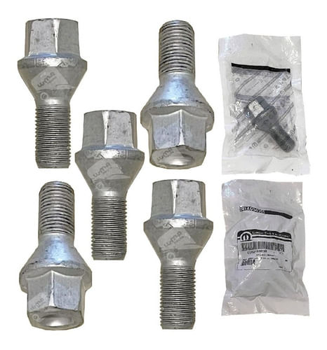 Kit 5 Parafuso Roda Mopar Jeep Renegade 2015-2020 52156638 (2)