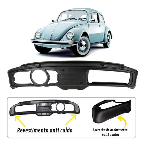 Capa Revestimento Painel Fusca 1975 76 77 78 79... 81 Preto