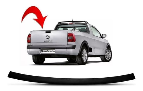 Moldura Superior Tampa Caçamba Saveiro G6 2013 2014 2015 16