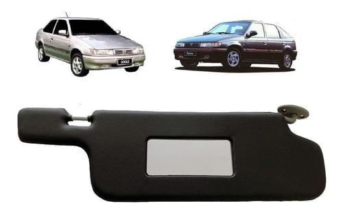 Quebra Sol Direito Vw Pointer 1994 Até 1996 - Cinza Escuro