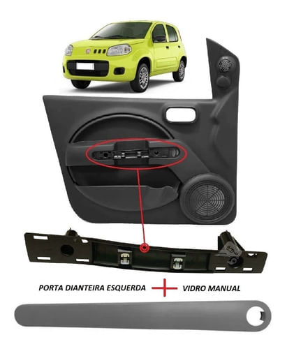 Puxador Moldura Forro Porta Uno Vivace Economy Dianteiro Le (1)