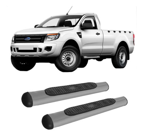Estribo Ranger 2013 A 2020 Oval Oblongo Grafite C/s