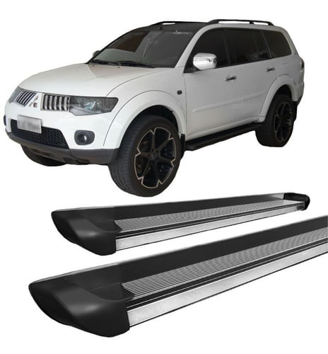 Estribo Pajero Dakar Personalizado Preto Fosco 2011 Ate 2020