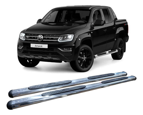 Estribo Amarok Oval Oblongo Cromado C Dupla