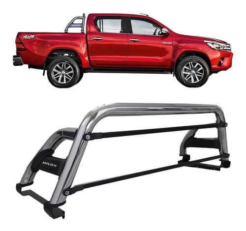 Santo Antonio H2 Hilux 2016 E 2019 Cromado