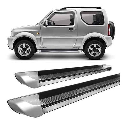 Estribo Lateral Suzuki Jimny Personalizado Prata