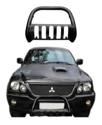 Quebra Mato L-200 05 A 11 Preto Protetor Carter
