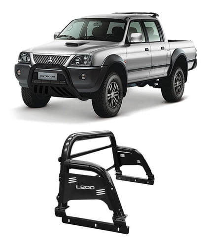 Santo Antonio H3 L-200 Sport/outdoor Preto