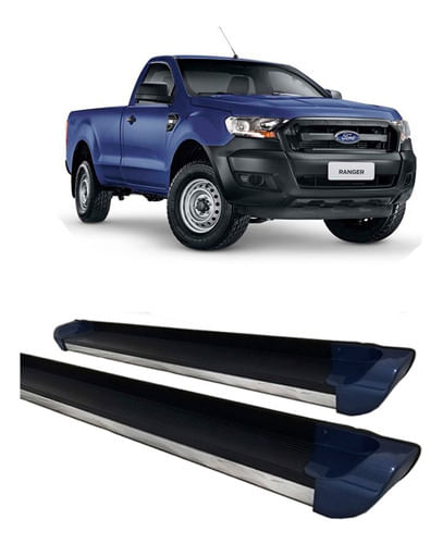 Estribo Ranger 2013 A 2020 Personalizado Azul C/s