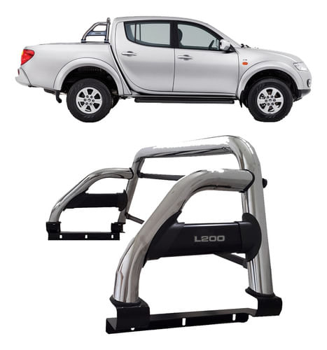 Anto Antonio L200 Triton 2017 Em Diante H2 Cromado