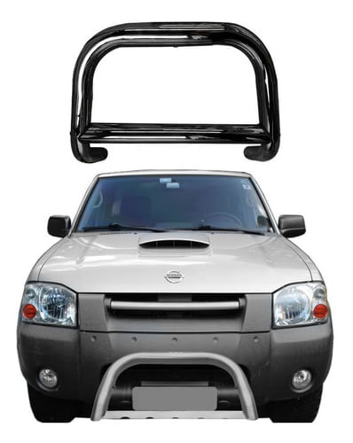 Para-choque De Impulsão Frontier 2003 A 2007 C Barra Preto