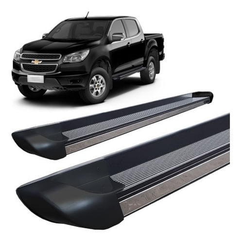 Estribo S10 2012 A 2018 Personalizado Grafite S-10