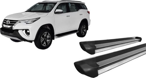 Estribo Personalizado Ponteira Preto Sw4 2016 2020